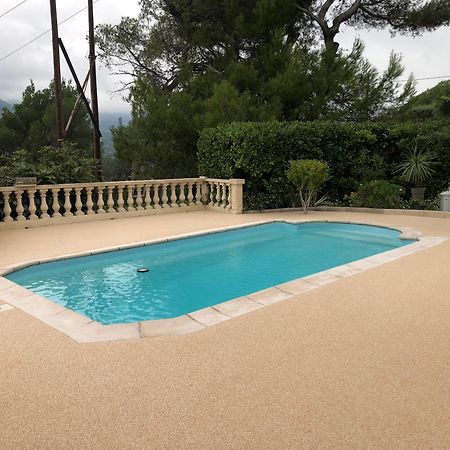 Charmante Villa A 15 Min De Nice Avec Piscine Blausasc Luaran gambar