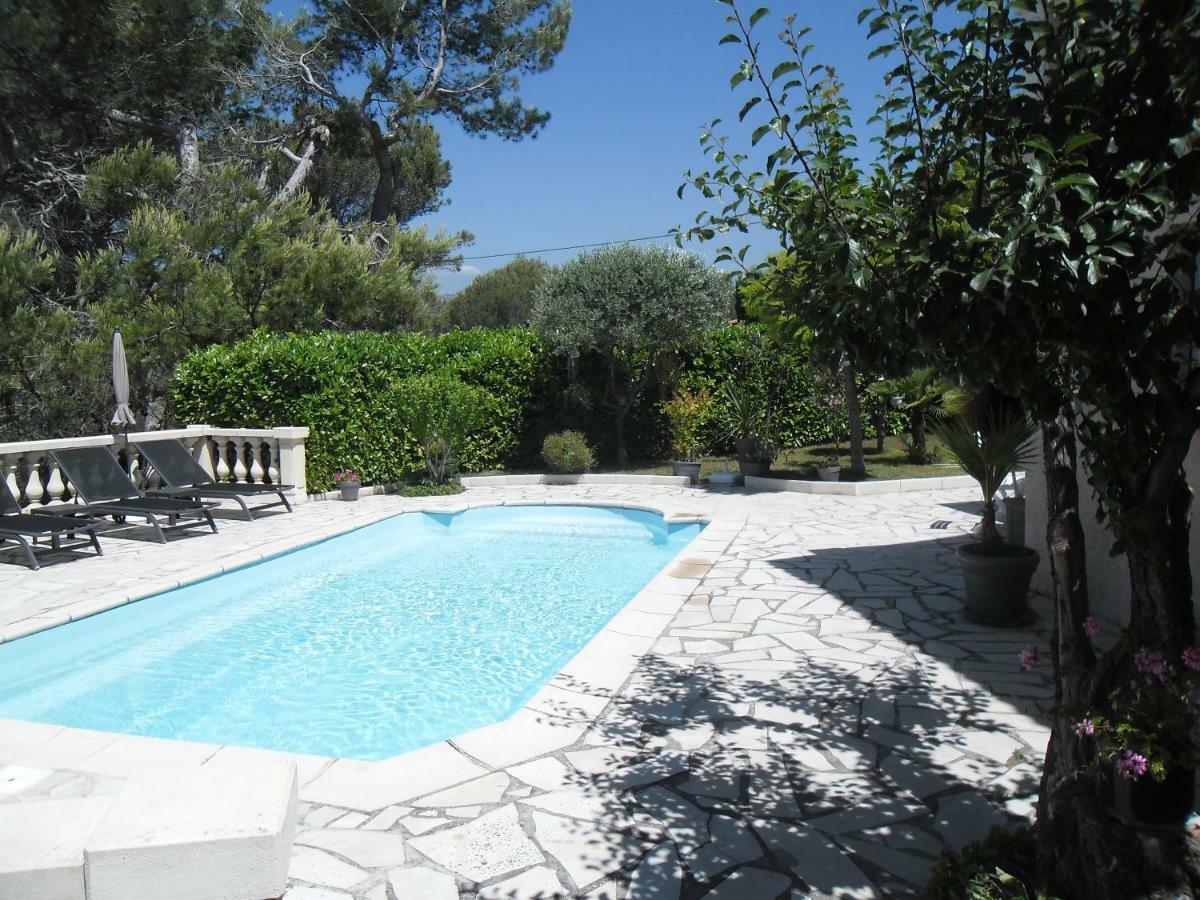 Charmante Villa A 15 Min De Nice Avec Piscine Blausasc Luaran gambar